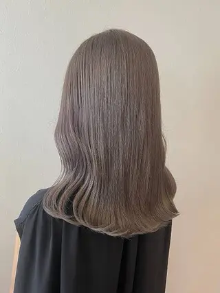 セミロング カラー comon所属・高木 玲奈のヘアスタイル