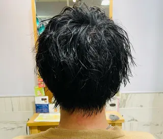 パーマ メンズ すげさやか ✨メンズカットパーマのヘアスタイル