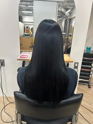 ロング カラー ベージュ/ダブルカラ ー/新潟駅/青柳萌果のヘアスタイル