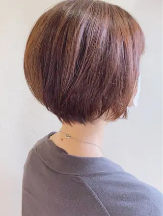 ショート カラー Calbari 中田 莉紗/奥州市水沢のヘアスタイル