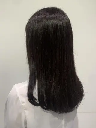 ロング カラー 【縮毛矯正/レディー スカット】美涼🎀のヘアスタイル