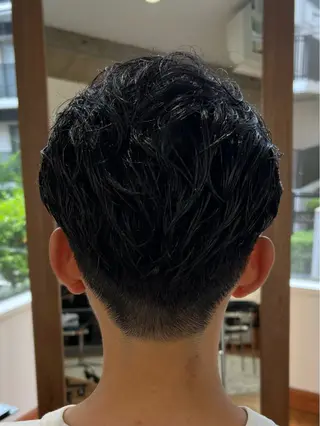 ショート メンズ メンズカット✂️ スキンフェード伊藤陸のヘアスタイル