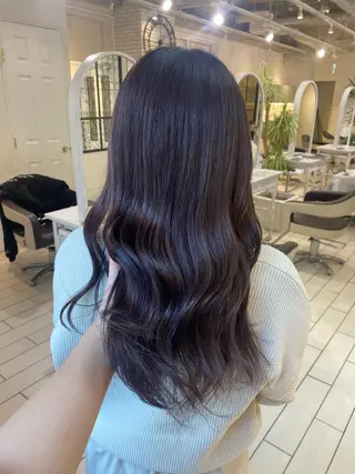 セミロング 稲川 弥生のヘアスタイル