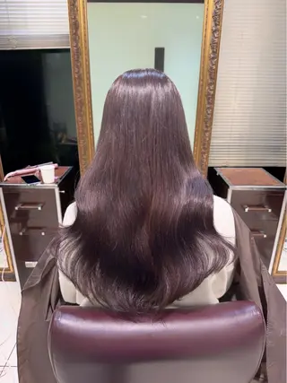 ロング カラー ☆ミディアム 深井朱莉☆のヘアスタイル