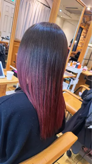 ロング カラー 新宿三丁目💜 空陽💙のヘアスタイル