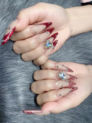 ロング ネイル 《LB》ラブリエ Nail&eyeのマツエク・マツパデザイン
