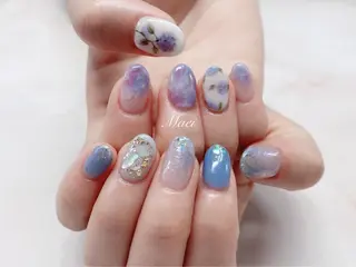 カラー パーマ ネイル マツエク・マツパ NIMO ネイルサロンのネイルデザイン