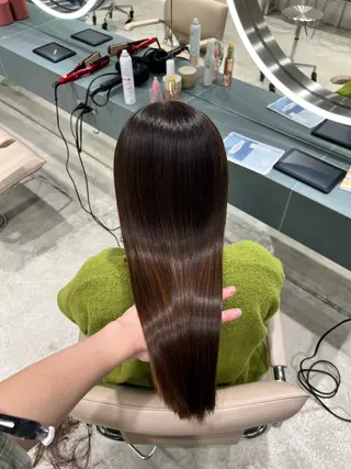 ミディアム カラー ✨髪質改善 縮毛矯正 艶髪 立川 コウキ✨のヘアスタイル