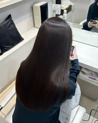 ロング カラー 🎀ゆい🎀 髪質改善カラー🎀のヘアスタイル