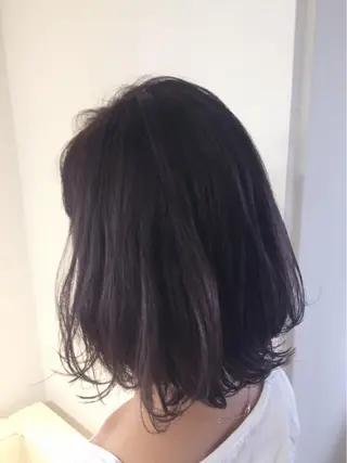 ミディアム カラー パーマ ヘアアレンジ ✨ハイクオリティ✨ 山本香也のヘアスタイル