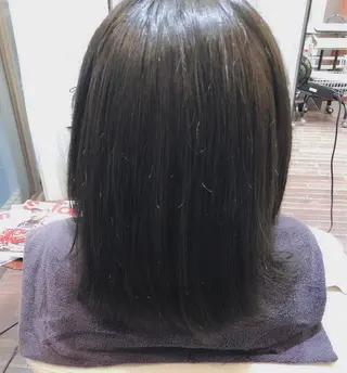 ミディアム カラー こすげひろと カラー講師のヘアスタイル