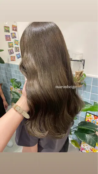 ロング カラー 💎寒色特化💎 透明感カラーみきのヘアスタイル