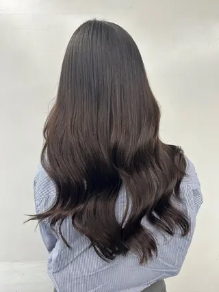 ロング カラー 下妻 カラーエクステ難波のヘアスタイル