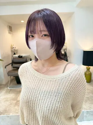 ショート カラー kai .のヘアスタイル