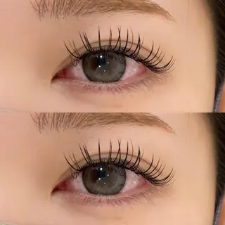 マツエク・マツパ カットスタジオピエロ所属・若江岩田マツエク SUNのマツエク・マツパデザイン