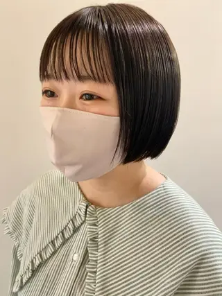 ショート カラー ヘアアレンジ 田中 あやなのヘアスタイル
