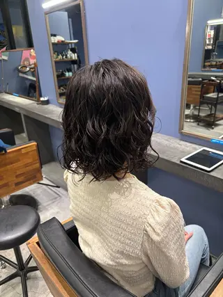 ショート パーマ 〖❁田尻千尋| LEONID❁〗のヘアスタイル