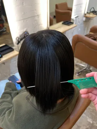 ショート カラー AMBERGLEAM Hair&Cloth Yoga所属・Ryo☘縮毛矯正/ メンズ/ブリーチ/のヘアスタイル