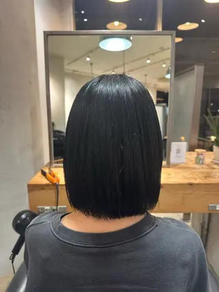 ミディアム カラー ブリーチカラー/ 透明感/aika¨̮のヘアスタイル