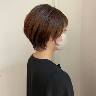 ショート カラー 江上拓郎/ショート /酸性ストレートのヘアスタイル