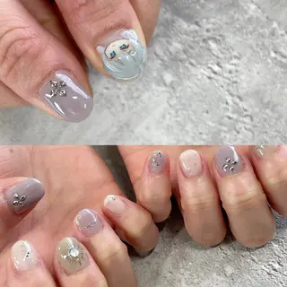 ネイル 東 千夏のネイルデザイン