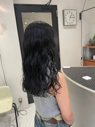 ロング パーマ . chihiroのヘアスタイル