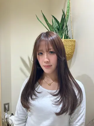 ロング CYAN.栄店所属・久野 紗愛のヘアスタイル