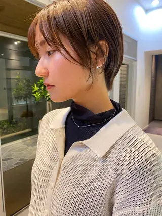 ショート カラー nambu-GARDEN所属・上田 昂雅のヘアスタイル