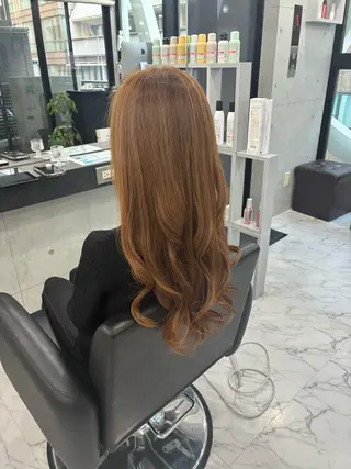 ロング カラー Endearing所属・Endearing 北澤那未🌟銀座のヘアスタイル