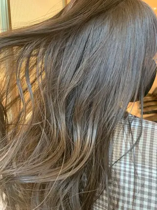 ミディアム カラー レイヤー専門家 ダブルカラー修のヘアスタイル