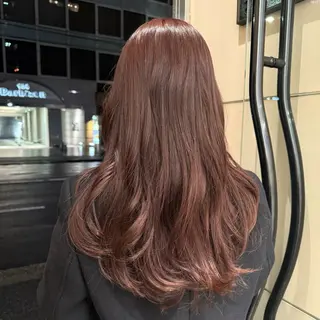 ロング カラー 酸性ストレート/ ちさとのヘアスタイル