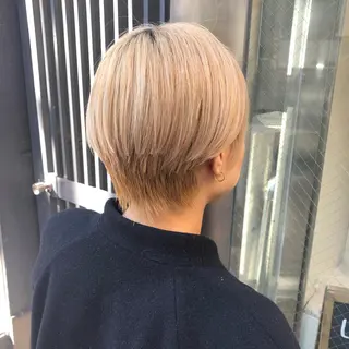 ショート masa/ボブ特化/ ぷつっとボブのヘアスタイル