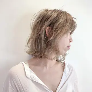ショート カラー 関 京磨のヘアスタイル