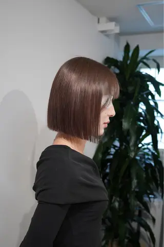 ショート カラー 似合わせボブ カット✂️/みらいのヘアスタイル