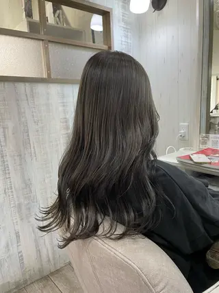 ロング ネモトメイナ🌿‬ 今月末で退職しますのヘアスタイル