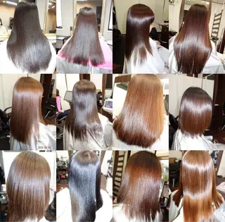 ロング カラー パーマ SOZO Hair Make GINZA所属・👑艶髪/ブリーチ/ 縮毛矯正/パーマ👑のヘアスタイル