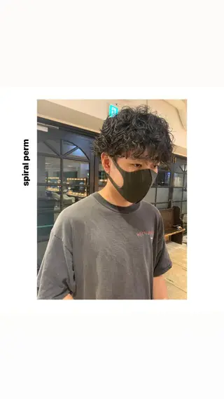 ショート カラー パーマ ヘアアレンジ メンズ キッズ ネイル マツエク・マツパ アイブロウ rewards成城学園前店所属・hiro【沿線で叶う 似合わせhair】のヘアスタイル