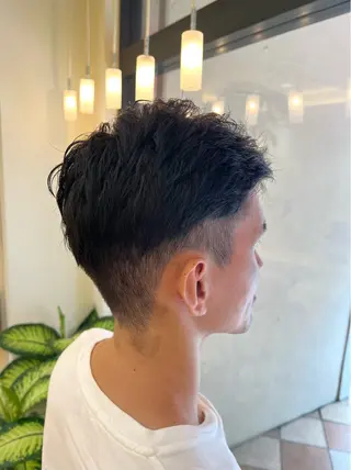 ショート メンズ 吉澤 杏美のヘアスタイル