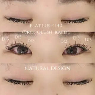 マツエク・マツパ ROCO LUSH 恵比寿西口店🫧🎀のマツエク・マツパデザイン