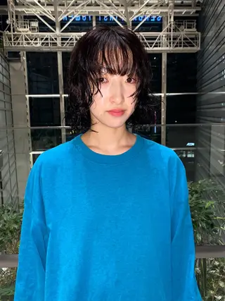 ショート カラー パーマ mai / linoah˚✧のヘアスタイル