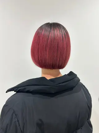 ショート 🪻ダブルカラー /透明感カラーRioのヘアスタイル