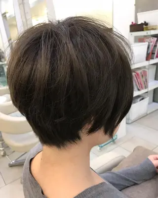 ショート カラー 松本 潔樹のヘアスタイル