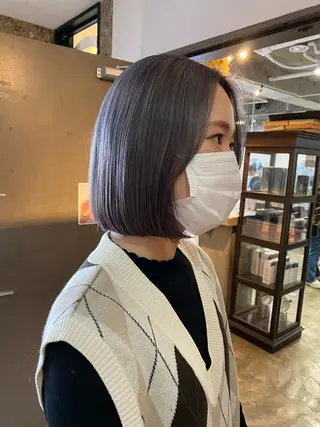 ショート カラー Pia hair Design Yakuin所属・Pia ツボイ ケイタのヘアスタイル