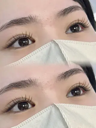 マツエク・マツパ クレアディア姫路駅前店所属・髙濵 愛佳のマツエク・マツパデザイン