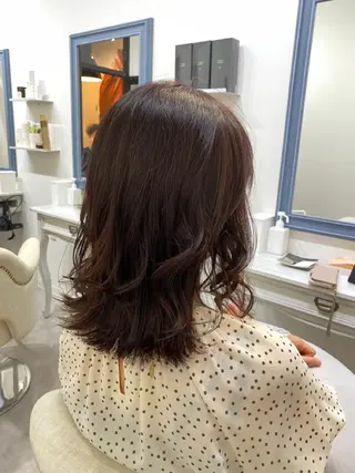 ミディアム カラー ✨髪質改善が大好評✨ 美容室lic近藤✨のヘアスタイル