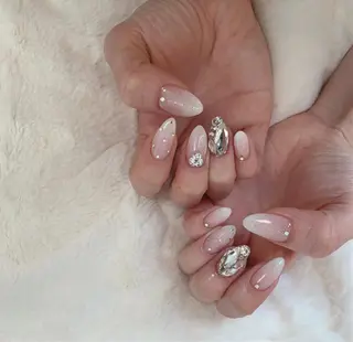 ロング ネイル Rire aile HARUKAのネイルデザイン