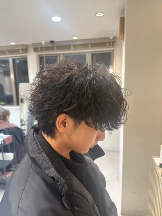 パーマ メンズ AI TOKYO  men's 横浜所属・【パーマの達人】 💎メンズ特化🔥徹のヘアスタイル