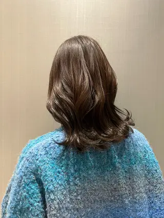 セミロング ハルキミナトジャパン横浜所属・美髪矯正/髪質改善 /艶髪/千田理名🪞のヘアスタイル