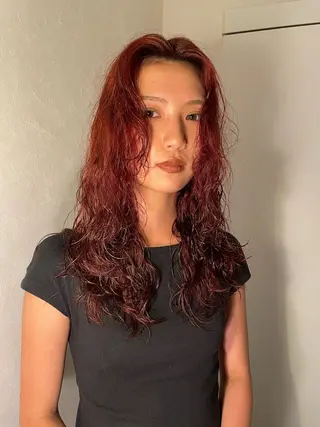 ロング 朝倉 まほろのヘアスタイル