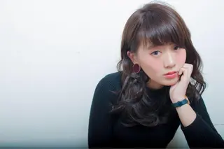 セミロング カラー lafith hair dope所属・[外国人風カラー] 店長 田中健太のヘアスタイル